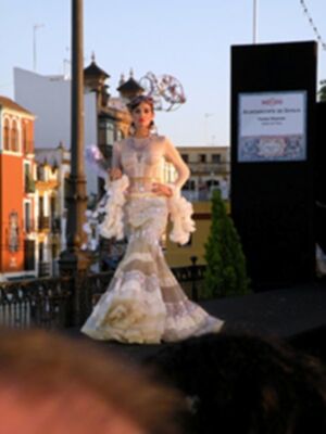 Moda sobre puente de Triana