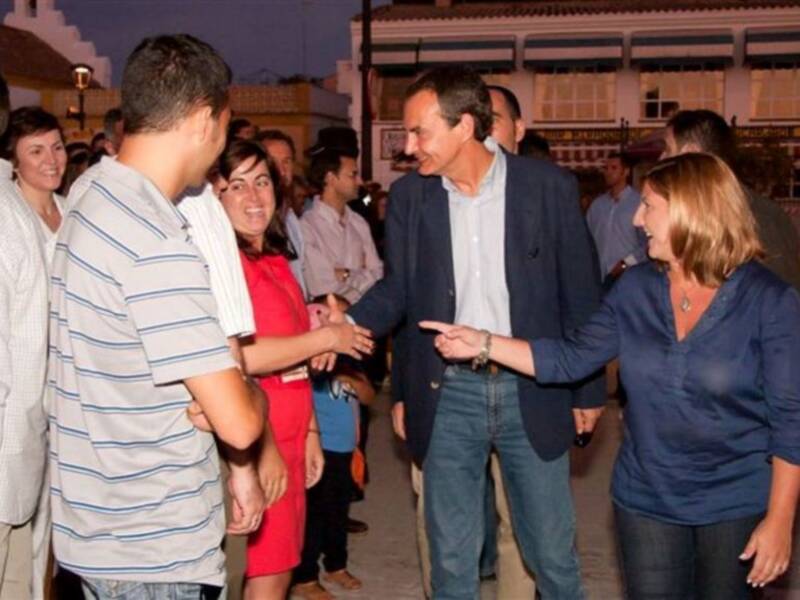 Zapatero comienza en Sanlúcar sus vacaciones