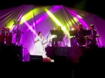 Chavely y Falete fans números uno de Isabel Pantoja en San Fernando el domingo ante 4.000 personas