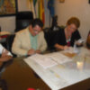 El ayuntamiento firma un convenio para la integración de las personas con discapacidad intelectual, autismo y parálisis cerebral(Chipiona)