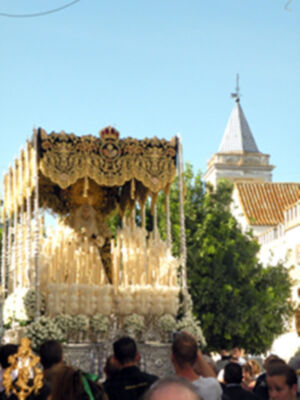 Salida extraordinaria de María Stma .de la Salud, como clausura del L Aniversario Fundacional