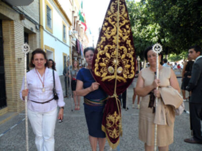 Salida extraordinaria de María Stma .de la Salud, como clausura del L Aniversario Fundacional