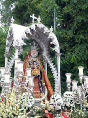 Procesión de la Virgen de la Sierra en Sevilla‏