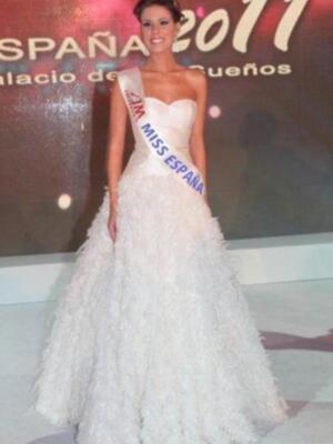 Miss España 2011 Andrea Huisgen; una catalana de padre alemán