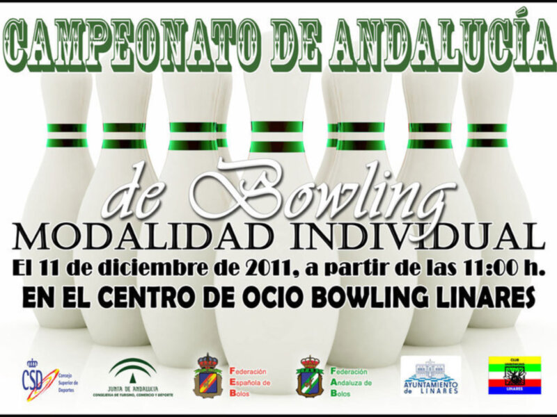 Linares acoge los primeros Campeonatos de Andalucía de bowling.