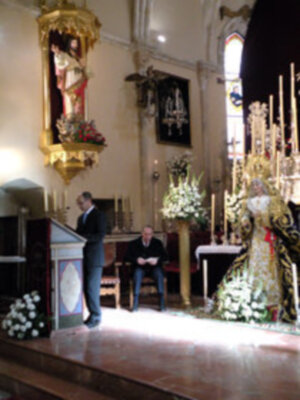 XVI Exaltación de la Esperanza de María de la Hermandad de Jesús Nazareno de Alcalá del Río.