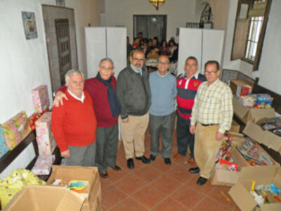 Los Reyes Magos del Belén de la Solidaridad.