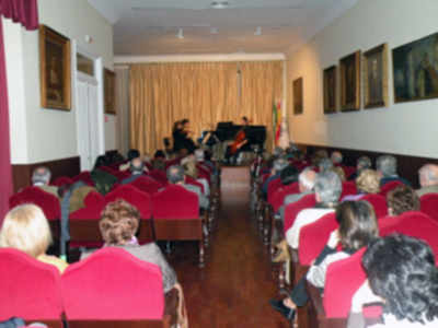 Concierto de violín, violonchelo y piano, por el Trío Anira en el Ateneo Sevillano