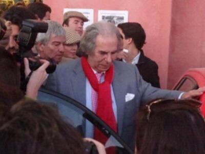 Eva González fue a la plaza a ver torear a su novio Cayetano 