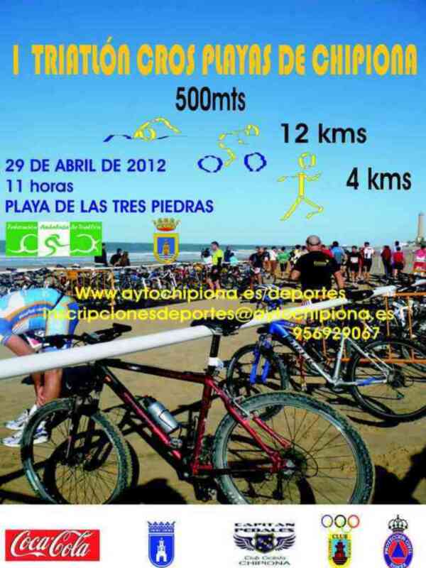 Chipiona abrirá la temporada andaluza de triatlón con la prueba "Playas de Chipiona"
