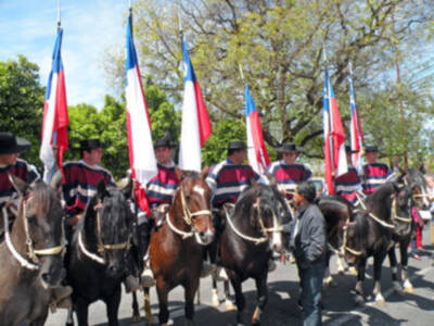 XXVII Exhibición de enganche en la Real Maestranza de Caballería de la feria de Abril.