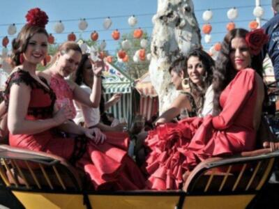 Numerosos personajes conocidos en Feria de Sevilla 2012