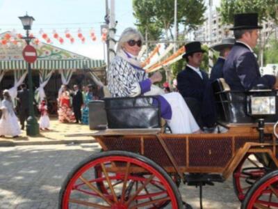 Numerosos personajes conocidos en Feria de Sevilla 2012