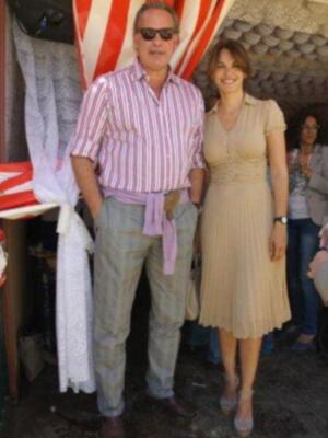 Numerosos personajes conocidos en Feria de Sevilla 2012