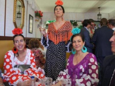 José Joaquín Gallardo disfrutan de la feria