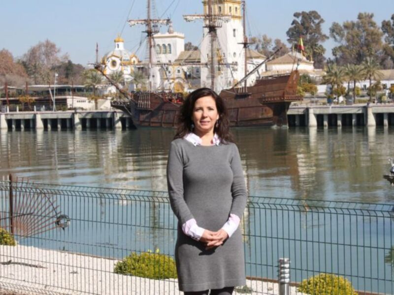 María Dolores Blanco.Morales limones, nueva presidenta del club náutico Sevilla