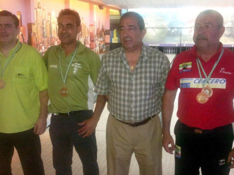 El sevillano Rafael Bernabé, nuevo campeón de Andalucía de Bowling.