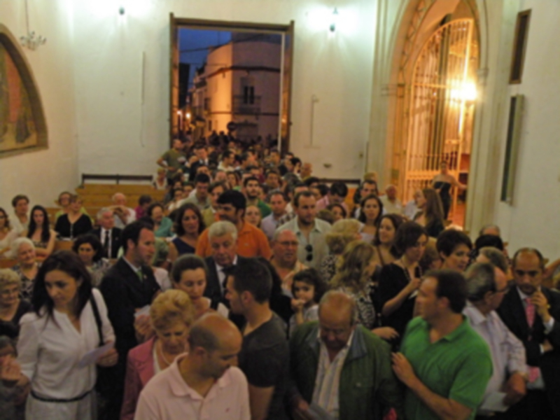 Gran expectación en el cabido de Elecciones de la Hermandad de la Vera-cruz de Alcalá del Rio.