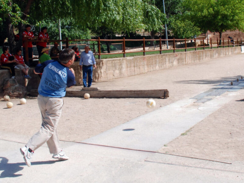 Ernesto Martínez, gran protagonista de la III Copa Diputación Individual de Bolo Andaluz.