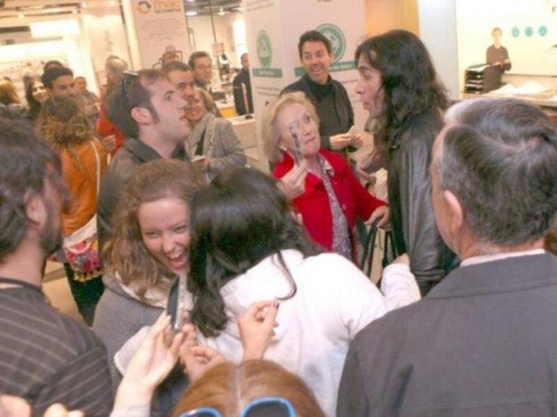 Mario Vaquerizo en Fnac Sevilla