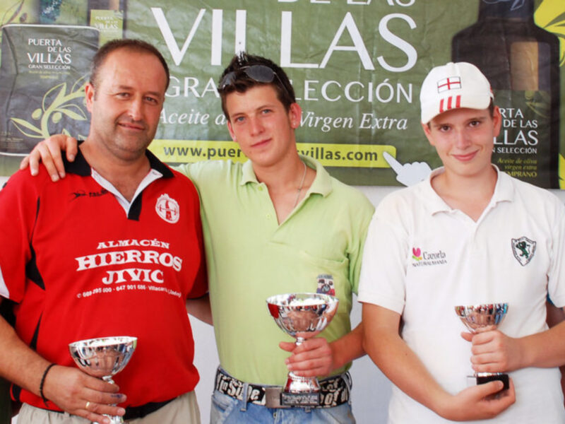 Jaime Martínez Caracoles gana en Villanueva del arzobispo su primer torneo de 1ª categoría.    