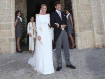 Boda en Jerez de Mercedes Bohorquez Domecq con Bruno Oliver Bultó