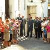 Procesión mañanera del Santo Patron San Gregorio de Osset de la localidad de Alcalá del Río