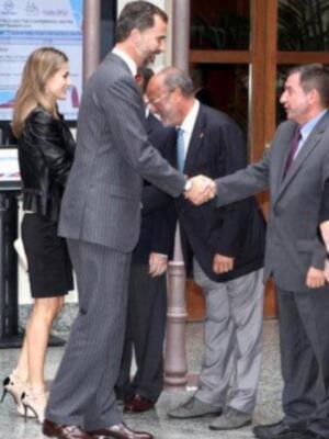 Los príncipes de Asturias en Cádiz inauguran la XXV asamblea de  municipios y regiones de Europa