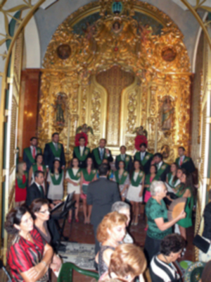 Provincia. Antonio Rendón.Solemne Función conmemorativa del XLI  Aniversario de la Coronación Canoníca de la Virgen de las Angustias de Alcalá del Río.