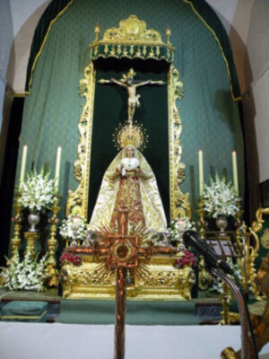 Provincia. Antonio Rendón.Solemne Función conmemorativa del XLI  Aniversario de la Coronación Canoníca de la Virgen de las Angustias de Alcalá del Río.