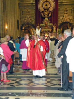 Sevilla.Apertura del año de la fe, presidida por el arzobispo Juan José Asenjo  en la Catedral Hispalense.