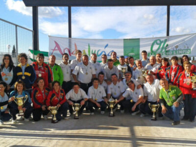 El Club de Bolos de Cazorla destaca en el regional por equipos de bolo andaluz.