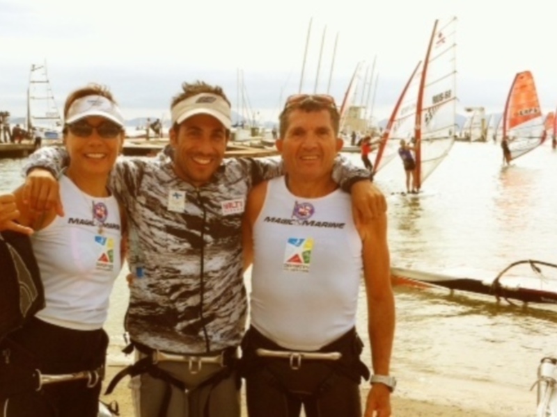 Paco Manchón y Mª Antonia Domínguez se proclaman campeones de Europa de la clase Raceboard