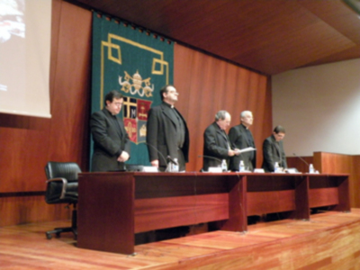 Sevilla. Presentación del libro de Ángel Sánchez Solís El Sacramento de la Penitencia en el Seminario Metropolitano de Sevilla.
