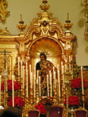 Sevilla. Cultos de Quinario en honor al Gran Poder de Sevilla.