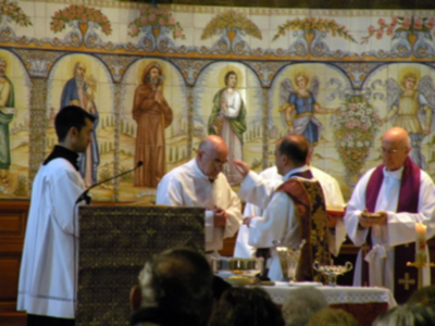 La Cuaresma comienza con el Miércoles de Ceniza en la Parroquia de Sta. María de las Flores y San Eugenio Papa de Sevilla. 