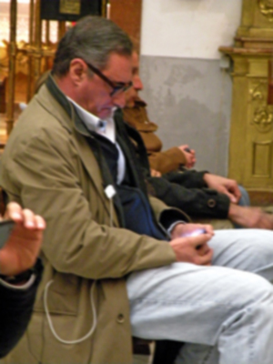 Concierto en la Hermandad de la Candelaria en sus cede de la Parroquia de San Nicolás de Bari, por la Banda de las tres Caídas