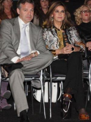 Marina Danko con su novio Manuel Blanco en SIMOF