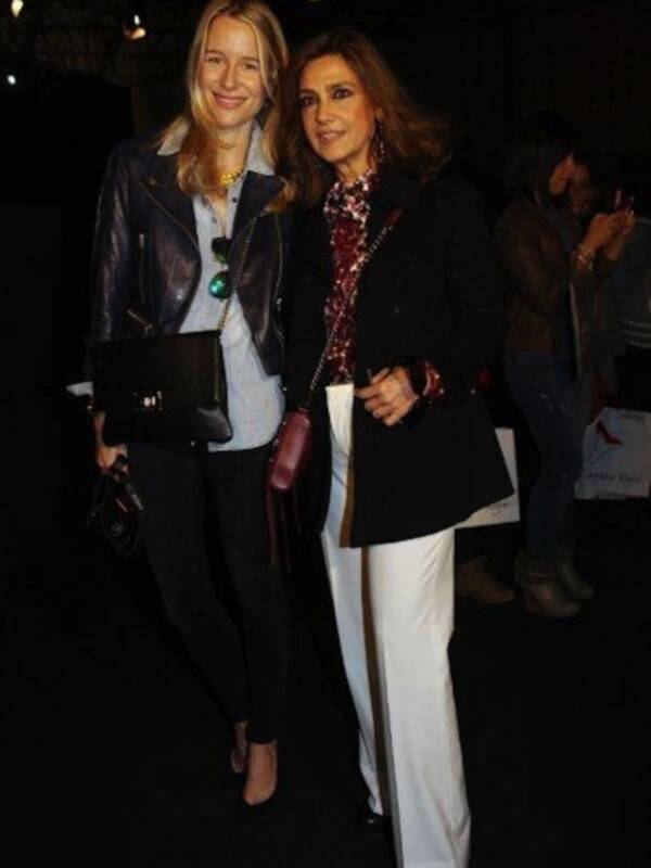 Marina Danko con su novio Manuel Blanco en SIMOF 