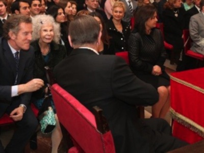 La duquesa de Alba, presidenta de honor de la fundación real academia de medicina y cirugía de Sevilla