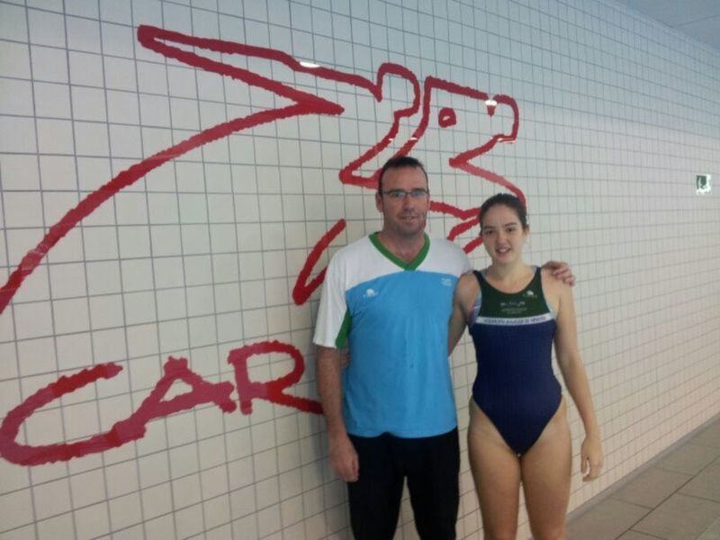 Cellia Reina, en el Programa Nacional de Tecnificación de waterpolo