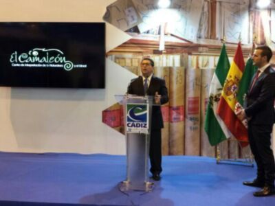 El Centro de Interpretación El Camaleón  presentado en FITUR 2014 como recurso turístico local(Chipiona) 
