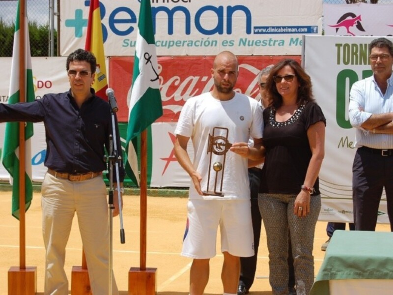 Agustín Boje mantiene su hegemonía en el Open de Sevilla de tenis Memorial Ricardo Villena