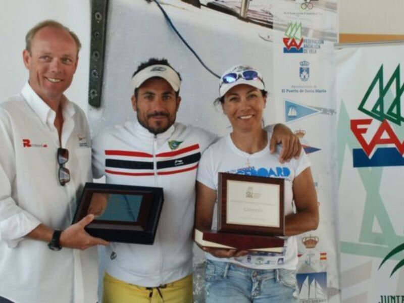 Doblete al cuadrado de la saga Manchón en la Copa de España y el Andaluz de la clase Raceboard