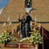 Provincia de Sevilla.  Imposición de la Medalla de la Villa Ilípense a San Ignacio de Loyola de la pedanía de Alcalá del Rio de San Ignacio del Viar.