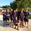 Sexteto del Náutico Sevilla con España en la Copa de la Juventud de remo