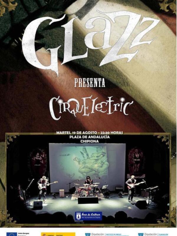 La banda Glazz ofrece mañana el espectáculo Cirquelectric incluido en el programa Decoc(Chipiona)