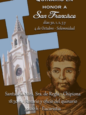 Un quinario celebrará la festividad de San Francisco de Asís(Chipiona)