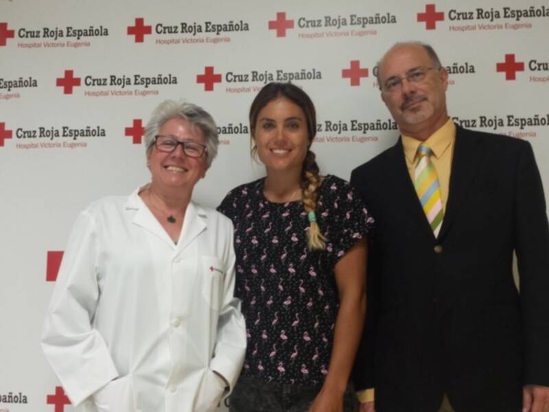 Convenio entre Blanca Manchón y el Hospital Victoria Eugenia