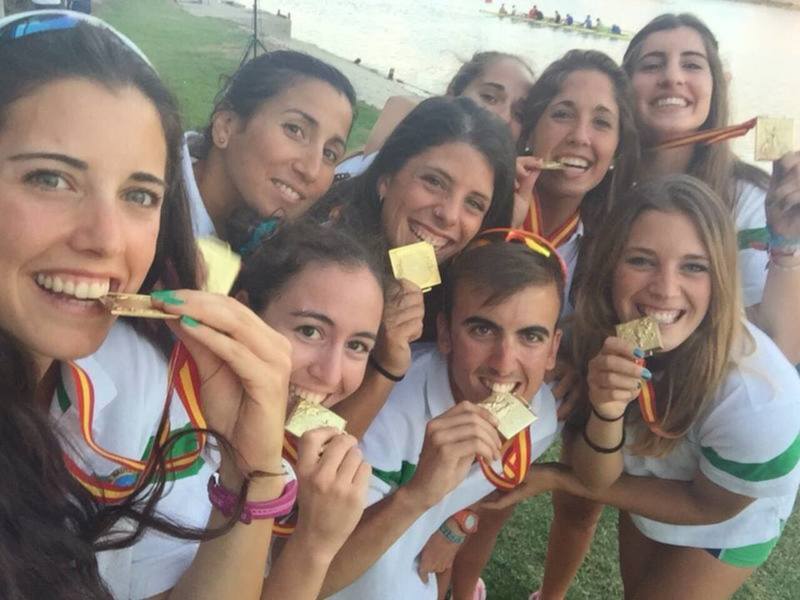 El Club Náutico Sevilla, subcampeón de España de remo